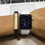 Apple Watch Series2と活動量計のMISFIT RAYを左腕につけてたらメッキが剥げた