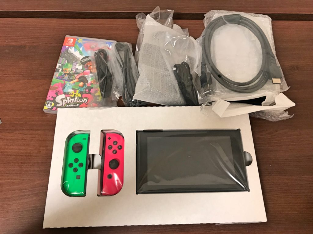 Nintendo Switch スプラトゥーン2セット を購入 開封の儀 きなこぱん