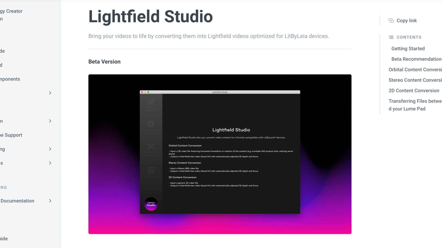 Lightfield Studio