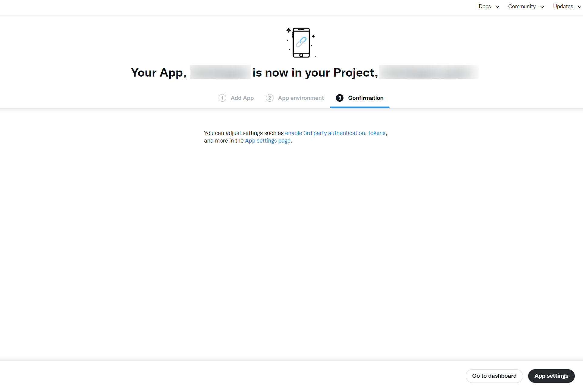 App in project
