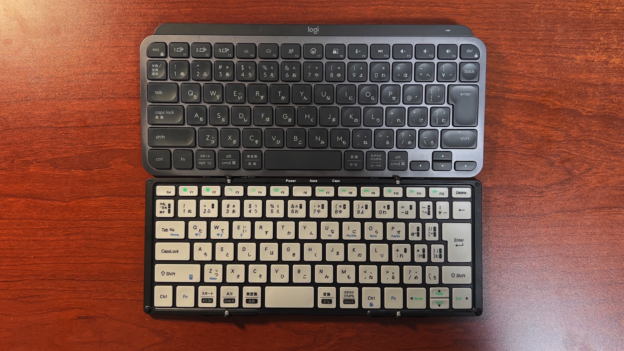 MOBO Keyboard2とMX Keys mini
